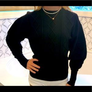 NWOT! Ted Baker, sz 0, puff/balloon sleeve sweater